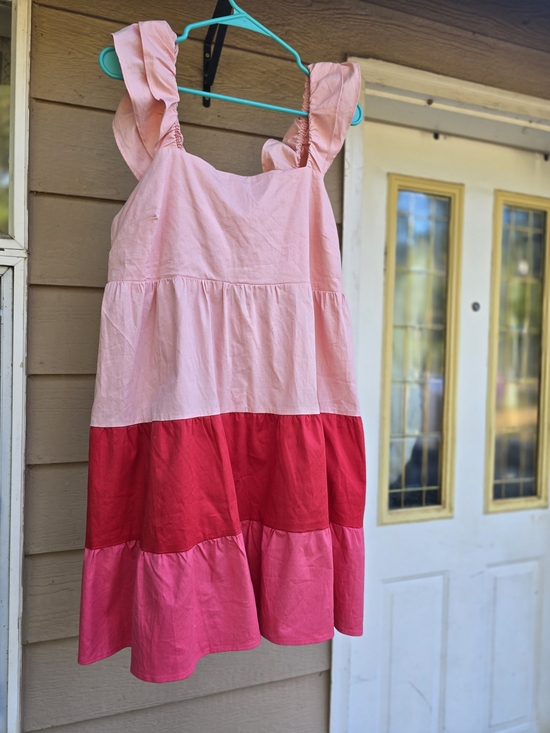 LC Lauren Conrad Dresses & Skirts - NWT Lauren Conrad Striped Tiered Mini Dress With Bow Detail - Size Large
